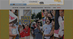 Desktop Screenshot of couragecampaign.org